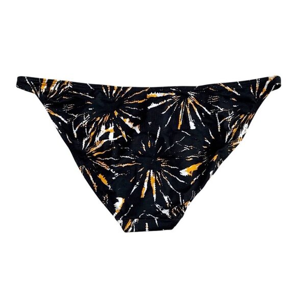 Demi Moore X Andie Women's XL The Tropez Bikini Swim Bottom Black Burst NWT - Picture 2 of 15